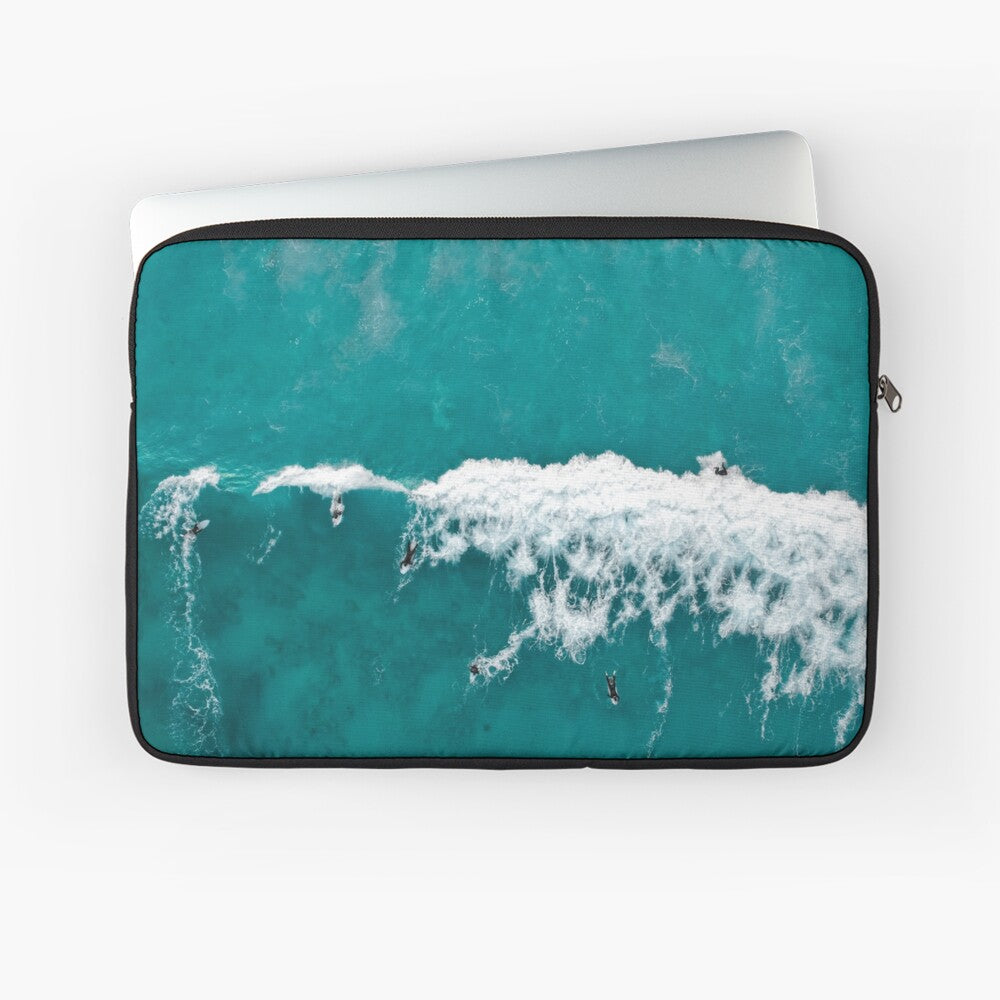 ocean printed laptop case to protect your laptop - gift idea to shop in store at Thirroul + Co NSW.