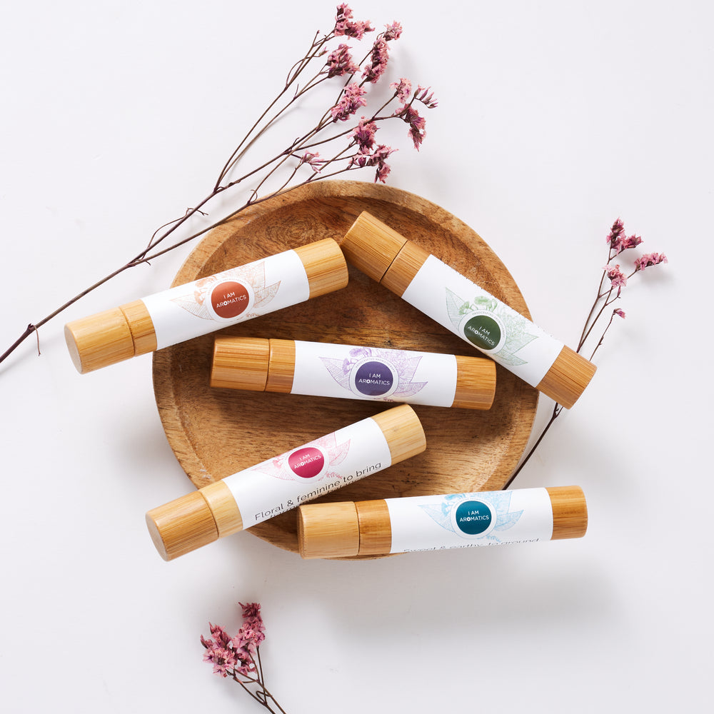 Natural and organic aromatic roller blends, use as a natural perfume for healing, health, wellness and relaxation. Shop natural perfume in Thirroul NSW.