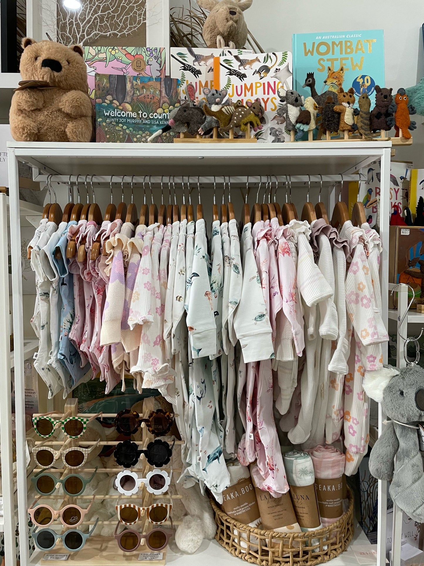 Sol and Stars, baby gifting, baby clothing and toys - shop in store at Thirroul and co